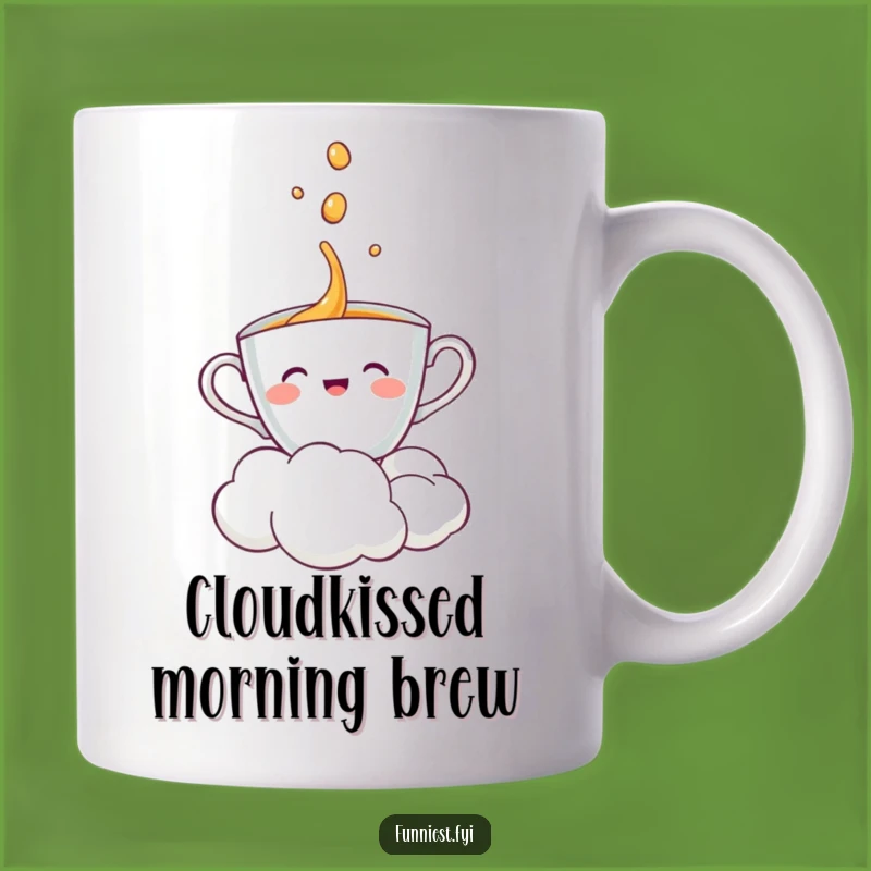 Funny Teacup Cloud Pour Mug: Hilarious Gift for Coffee and Tea Lovers