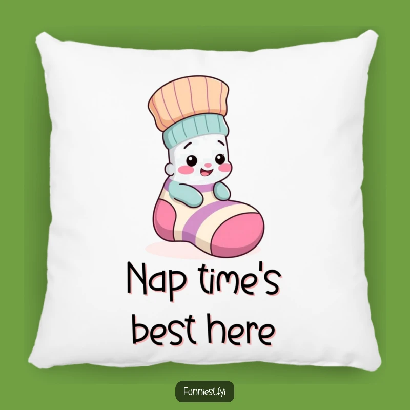 Funny Giggling Sock Pillow: Cuddle Up with Humor and Comfort This Season