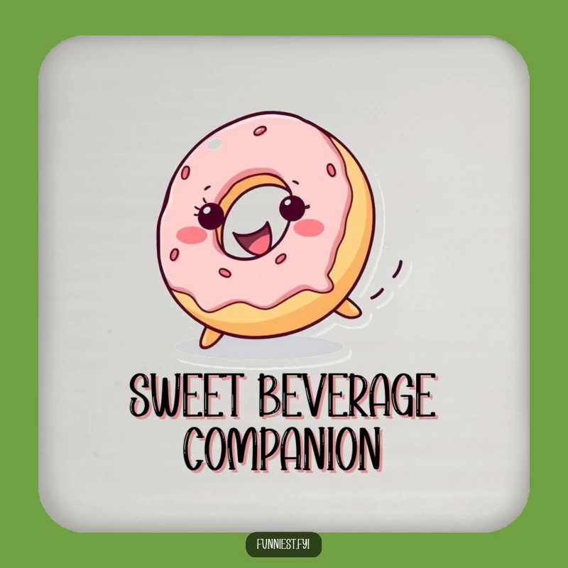 Funny Donut Rolling Coaster - Protect Surfaces with Sweet Charm