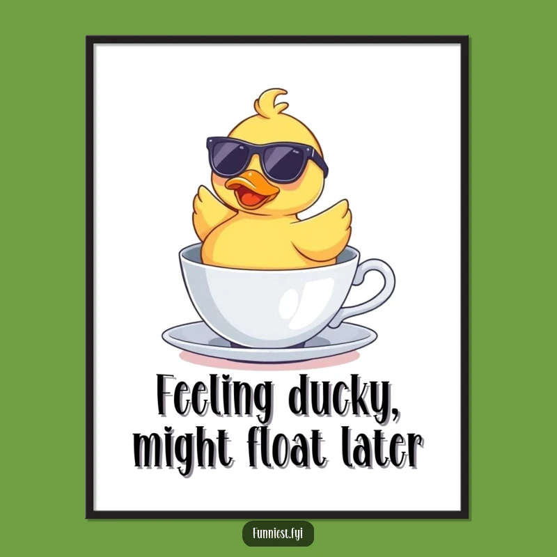 Funny Rubber Duck Wall Art: Free Printable & Quirky Downloadable Decor