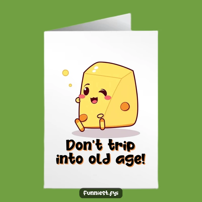 Cheesy Trip Free Printable Birthday Card - Fall Into Fun Gift!