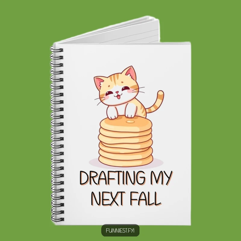 Funny Cat Pancake Notebook: Hilarious Journal for Creative Ideas