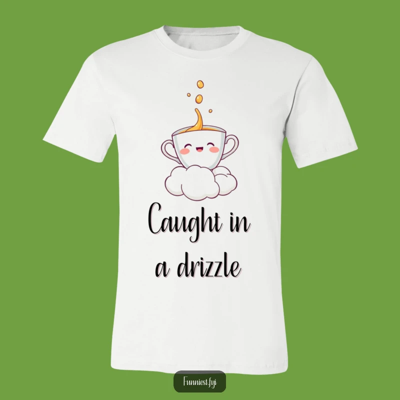 Funny Teacup Cloud T-Shirt: Whimsical & Hilarious Graphic Tee for Joy